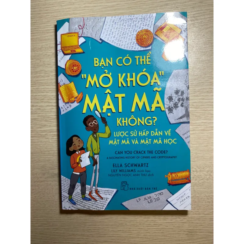 Sách Truyện Bạn Có Thể 'Mở Khoá' Mật Mã của Ella Schwartz mới 90% 959915