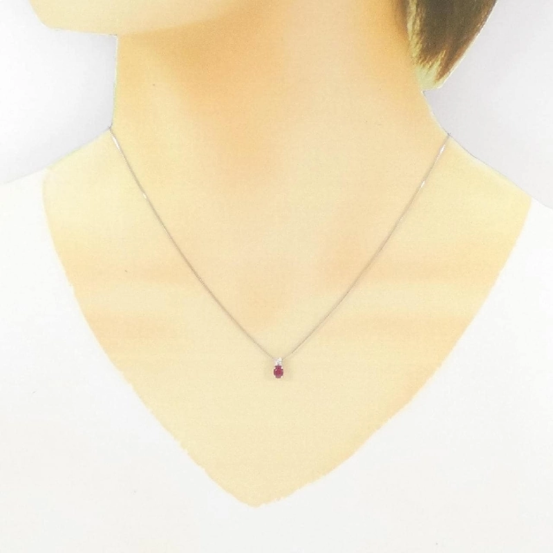 Dây chuyền Ruby 0.31CT - Hàng hiệu Chính hãng 868400