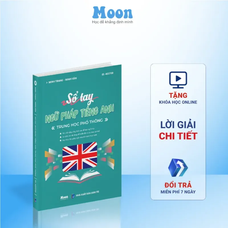 Sổ tay ngữ pháp Tiếng Anh 795806