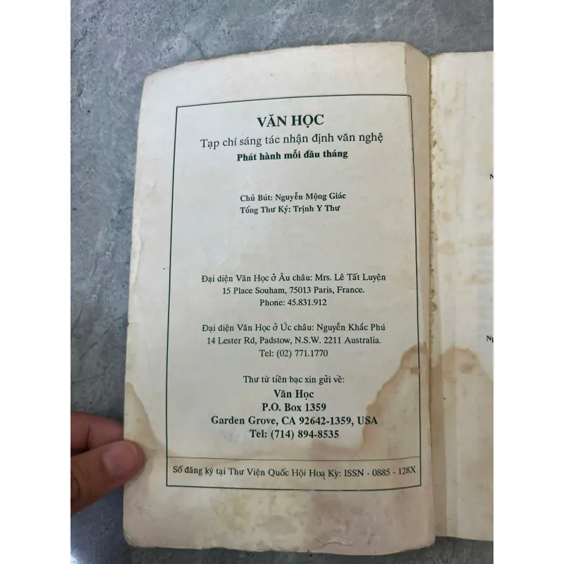 VĂN HỌC TẠP CHÍ SÁNG TÁC NHẬN ĐỊNH VĂN NGHỆ 1006384