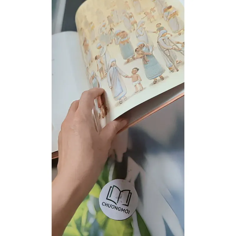 [Tặng nẹp góc] Truyện thiếu nhi Hàn Quốc: Danh nhân 54 -  지인지기 인물 이야기: 테레사 732004