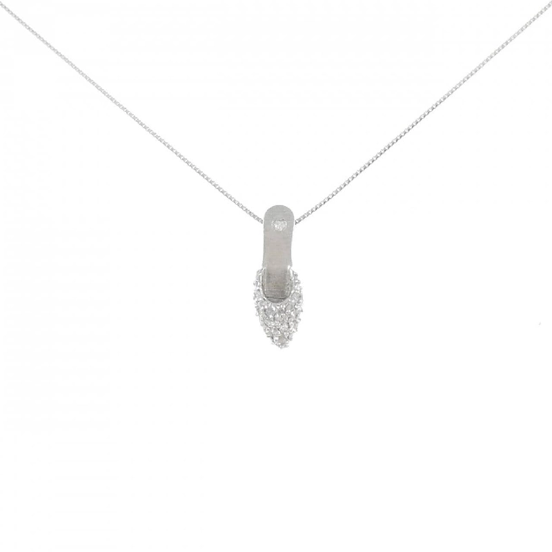 K18WG Dây chuyền kim cương 0.24CT - Hàng hiệu Chính hãng 866508