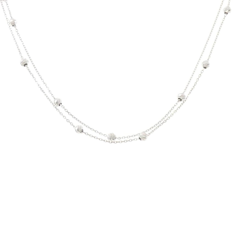 K18WG Necklace - Hàng hiệu Authentic 862448