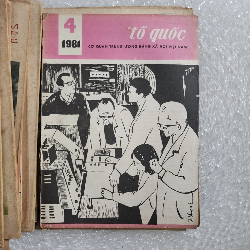 Báo Tổ quốc của Đảng Xã hội Việt Nam | 21 số từ 1979 đến 1988 nhiều số chuyên đề 452249
