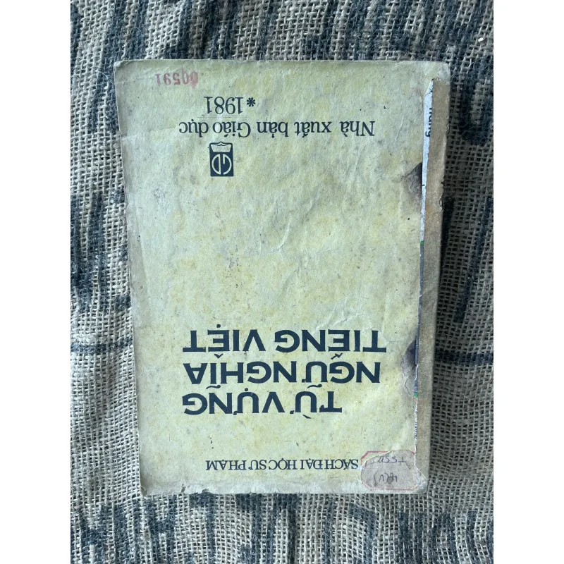 Từ vựng ngữ nghĩa tiếng Việt ;264 trang  1013288