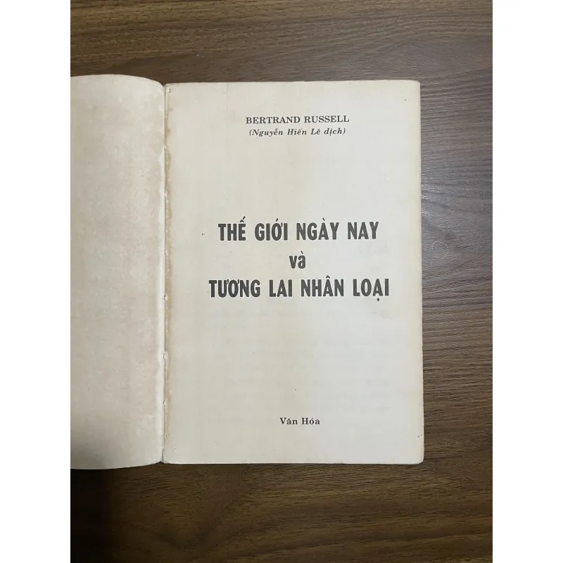 Thế giới ngày nay tương lai nhân loại - Bertrand Russell 933801