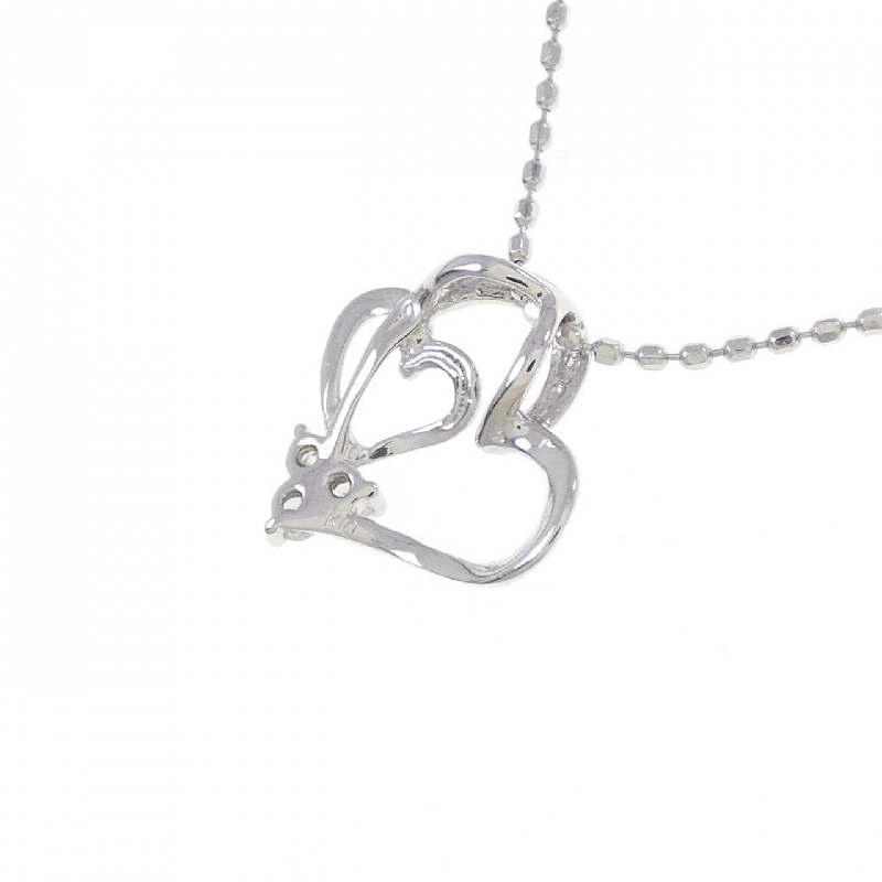 K10WG Dây chuyền kim cương hình trái tim - Hàng hiệu Chính hãng 857593