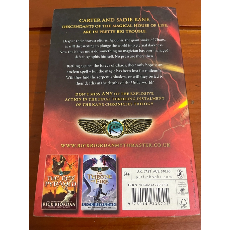 The serpent’s shadow Rick Riordan 539764