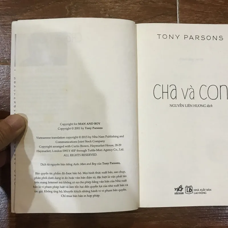 Cha và con - Tony Parsons (6) 733084