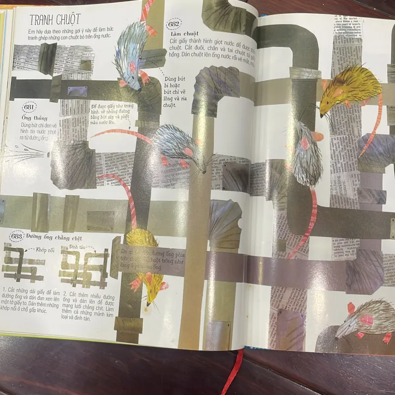 USBORNE - 1000 ý tưởng sáng tạo - biến cái không thể thành có thể - đinh tị  1027098