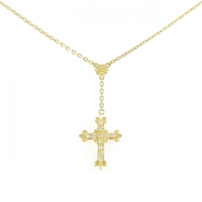 Dây chuyền kim cương chéo Aker 0.10CT - Hàng hiệu Authentic 843138