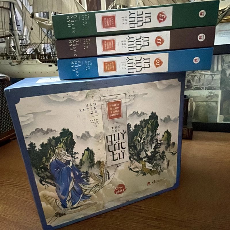 Chiến quốc tung hoành Thế cục Quỷ cốc tử Boxset 13 tập - thiếu tập 2 và 12 408627