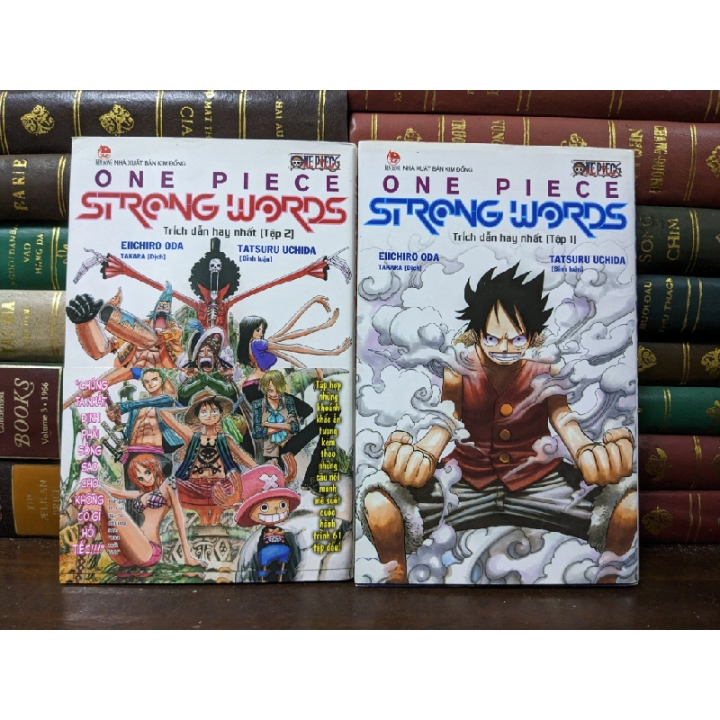 Truyện tranh One Piece Strong Words - Eiichiro Oda (tập 1 + 2) 124220