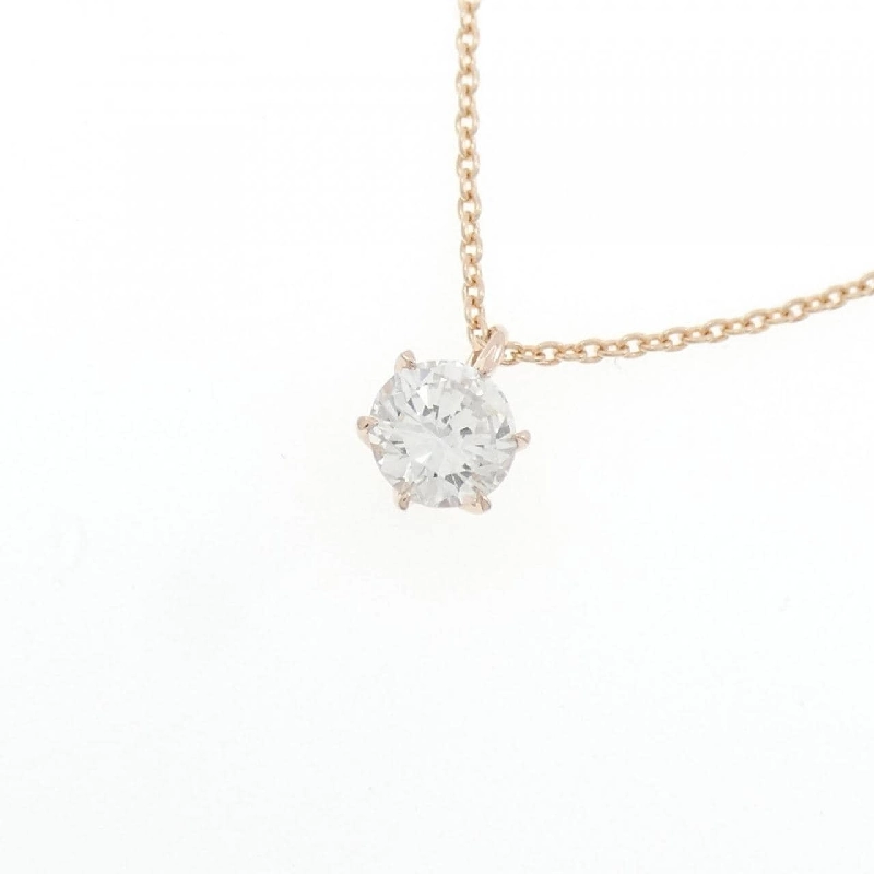 K18PG Dây chuyền kim cương 0.345CT G SI1 Tốt - Hàng hiệu Chính hãng 880477