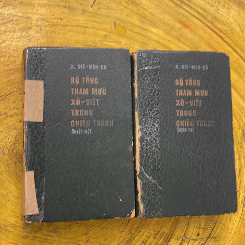 BỘ TỔNG THAM MƯU XÔ- VIẾT TRONG CHIẾN TRANH ( full hai tập)- X. STÊ- MEN -CÔ 689629