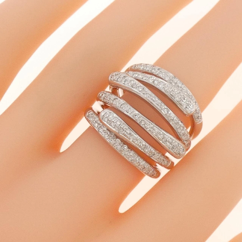 Nhẫn kim cương 750WG 670829