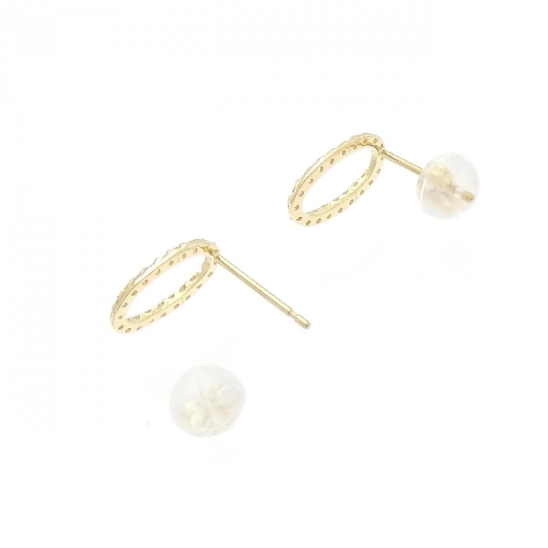 K18YG Bông tai kim cương 0.20CT - Hàng hiệu Chính hãng 875422