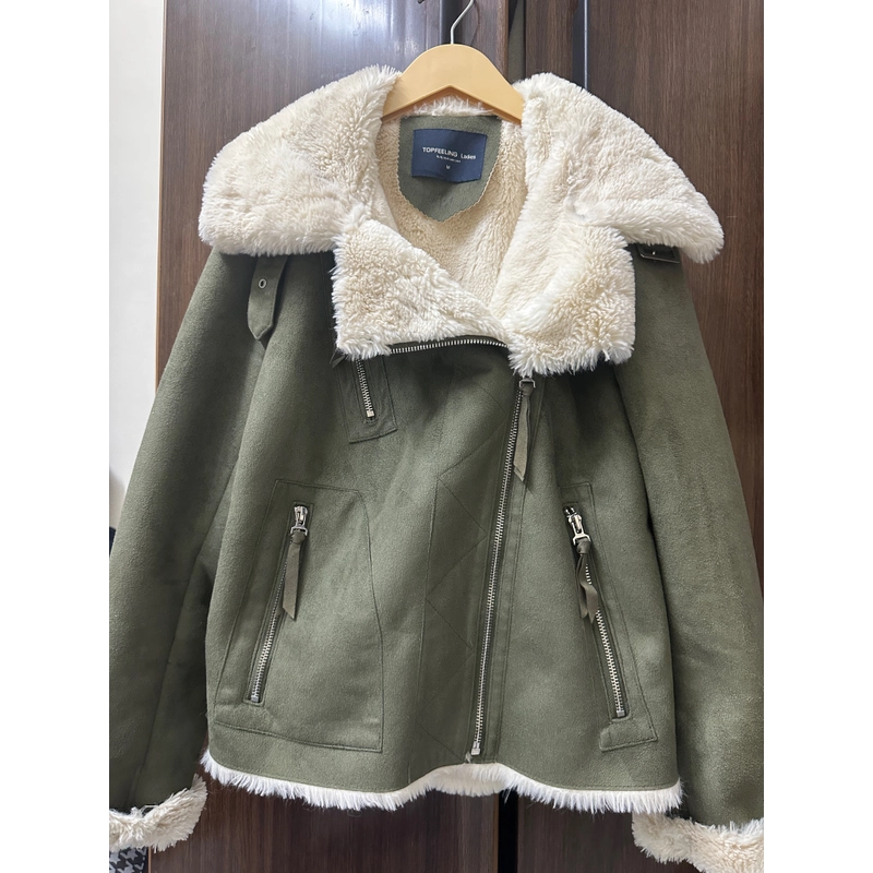 Áo da lộn size M  516529