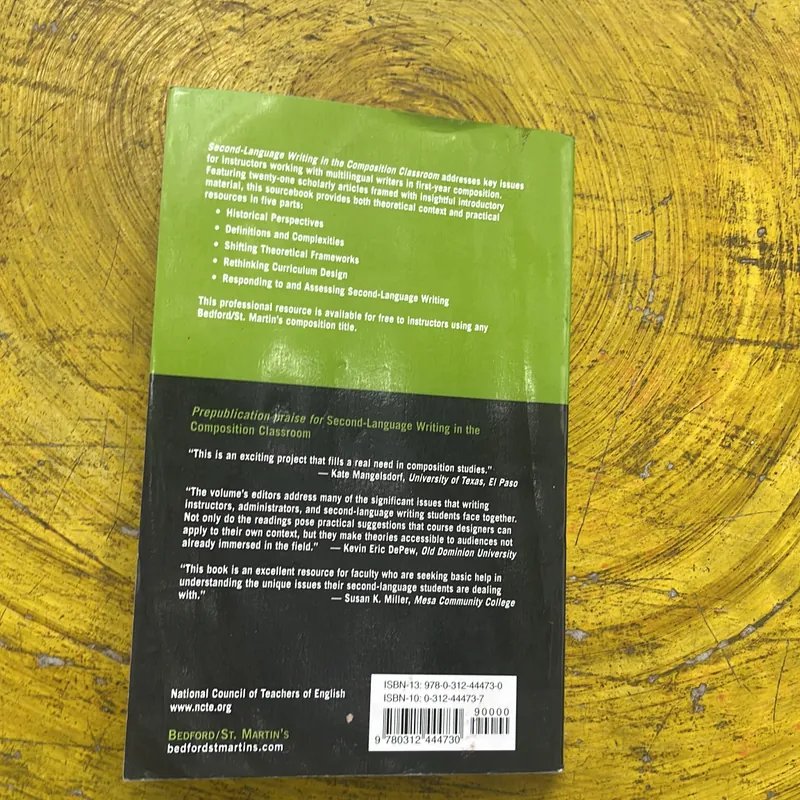 SECOND - LANGUAGE WRITING IN THE COMPOSITION CLASSROOM  697840