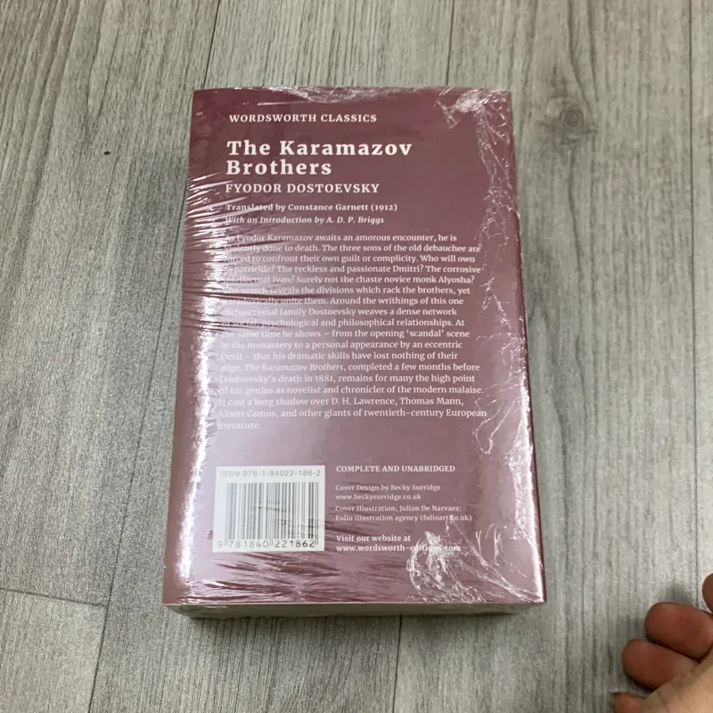 The karamazov brothers - fyodor dostoevsky. 4b2 757055