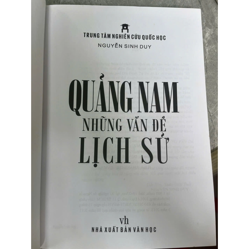 QUẢNG NAM NHỮNG VẤN ĐỀ LỊCH SỬ 545139