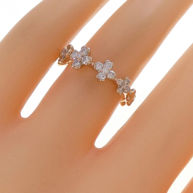 Nhẫn kim cương hoa K18PG 0.48CT - Hàng hiệu chính hãng 852080