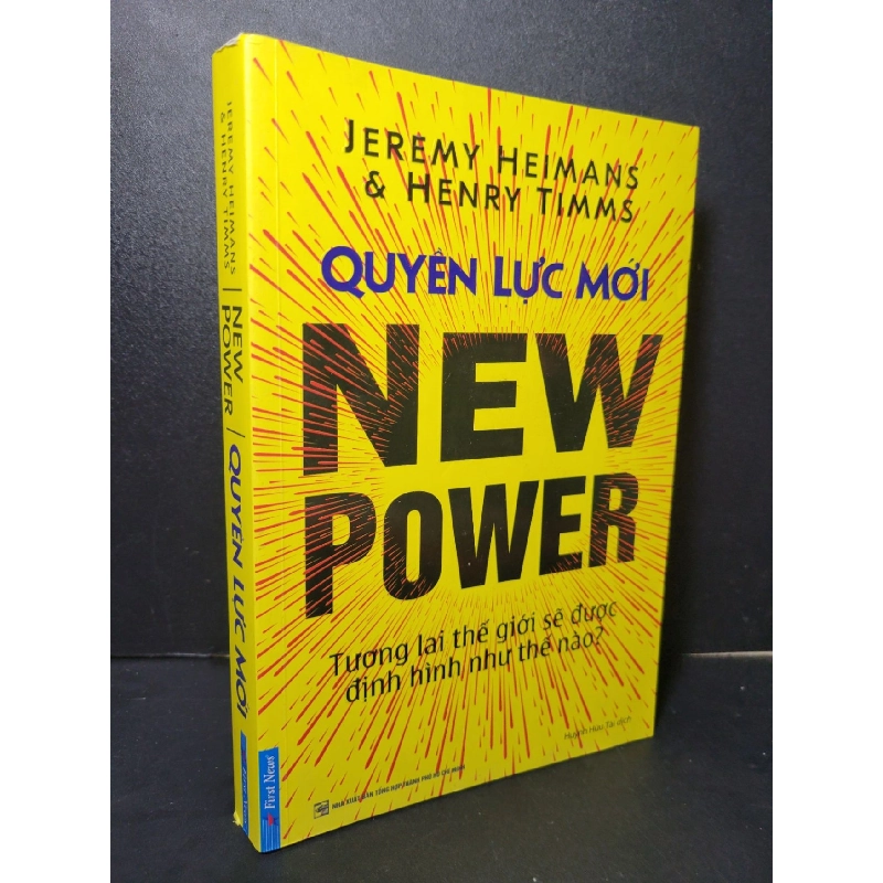 Quyền lực mới 90% bẩn bìa, ố 2019 Jeremy Heimans - Henry Timms HCM2205 MARKETING KINH DOANH 921732