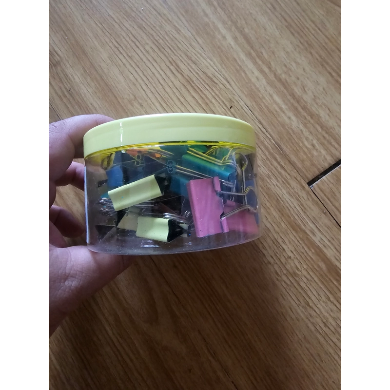 Kẹp bướm màu 25mm - Hộp 48 cái chỉ 30k 479534