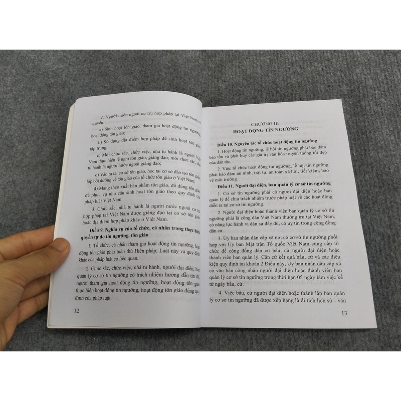 LUẬT TÍN NGƯỠNG, TÔN GIÁO 495390