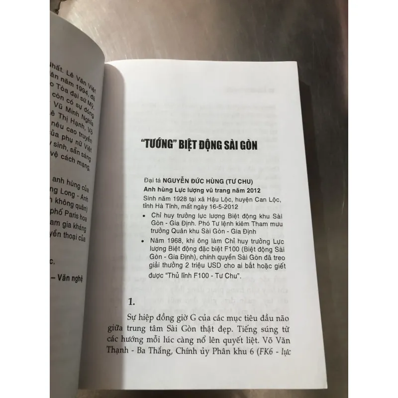 Anh hùng biệt động của tác giả Thanh Giang 977543