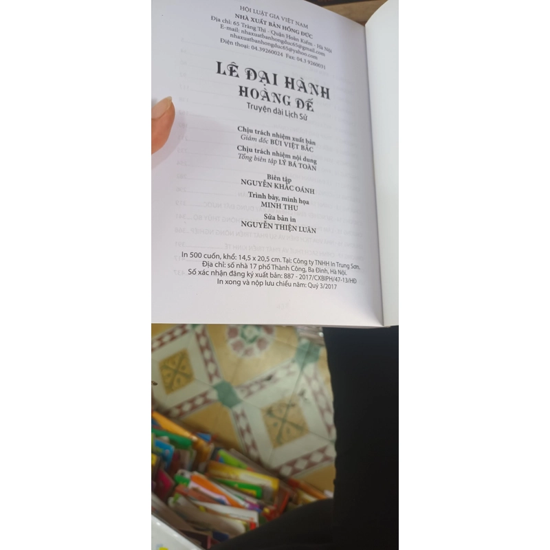 Lê Đại Hành Hoàng Đế- Tiểu Thuyết Lịch Sử- Nguyễn Thiện Luân 544654