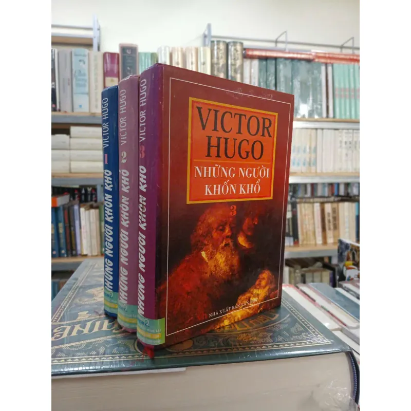 NHỮNG NGƯỜI KHỐN KHỔ (TRỌN BỘ 3 TẬP BÌA CỨNG) - VICTOR HUGO 1049083
