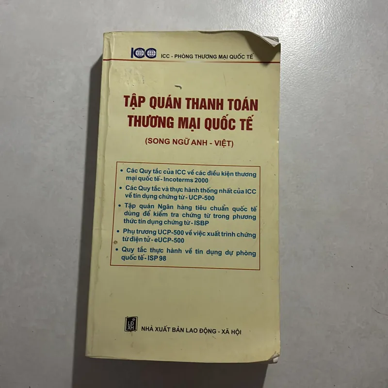 Tập quán thanh toán thương mại quốc tế ICC (Song ngữ) 728553