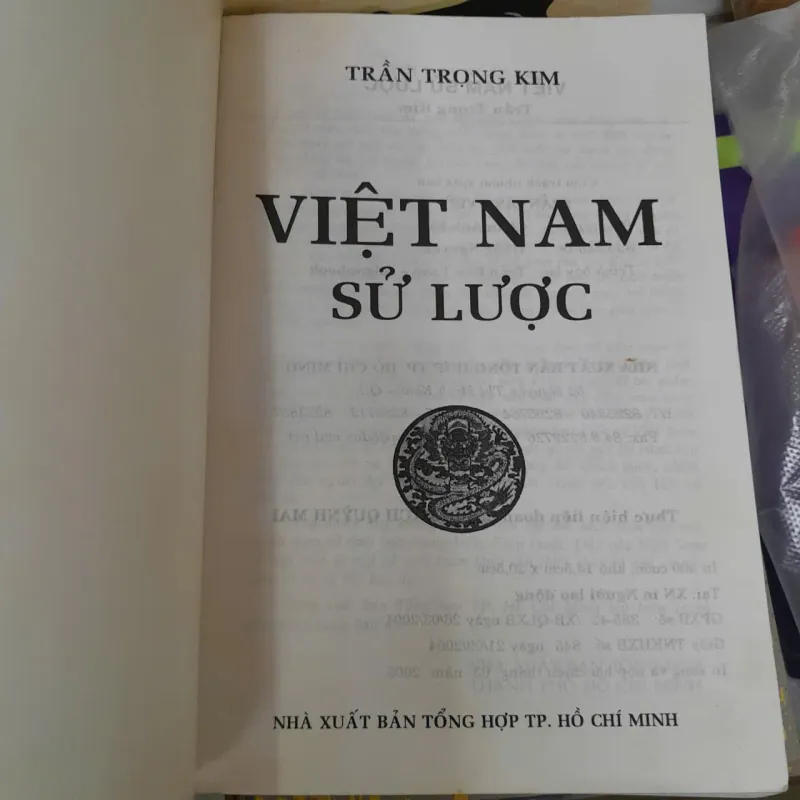 VIỆT NAM SỬ LƯỢC - TRẦN TRỌNG KIM 1023915