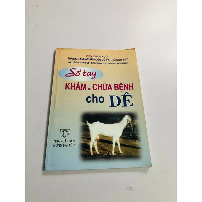 SỔ TAY KHÁM - CHỮA BỆNH CHO DÊ 594870