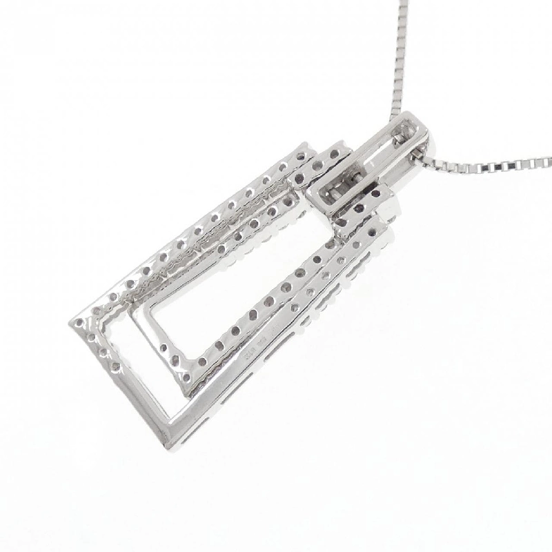 K18WG Dây chuyền kim cương 0.50CT - Hàng hiệu Chính hãng 862076