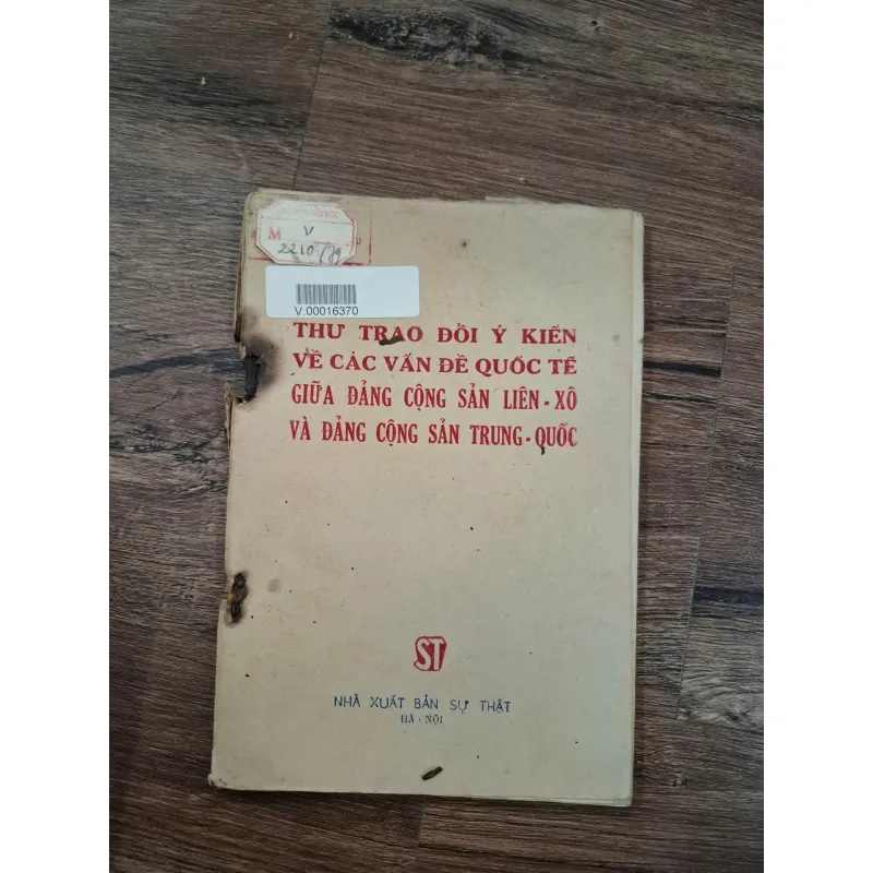 Thư Trao Đổi Ý Kiến Về Các Vấn Đề Quốc Tế Giữa Đảng Cộng Sản Liên - Xô Và Đảng Cộng Sản 716043