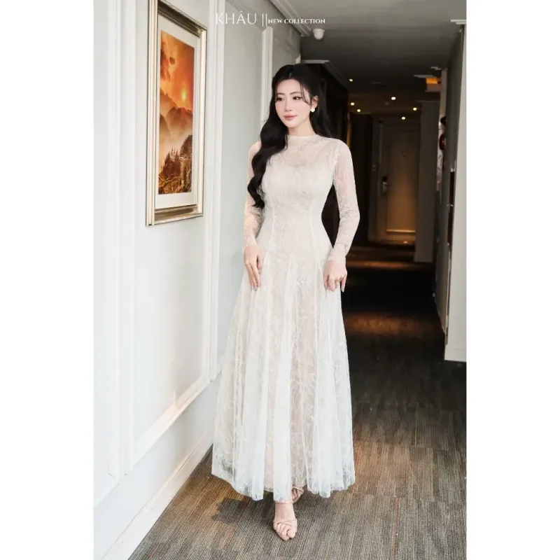 Váy Khâu Design size L mặc 1 lần 993547