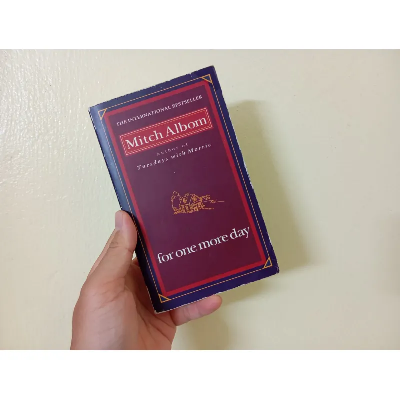 For one more day mich albom, english book sách tiếng Anh  996887