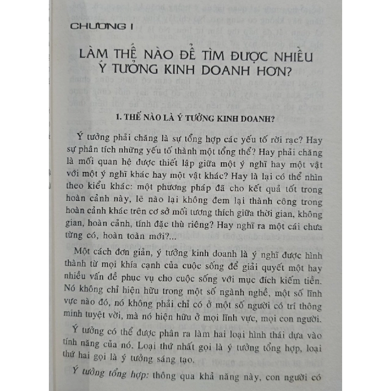 Phương thức tìm ý tưởng kinh doanh - Đỗ Thanh Năm 546157