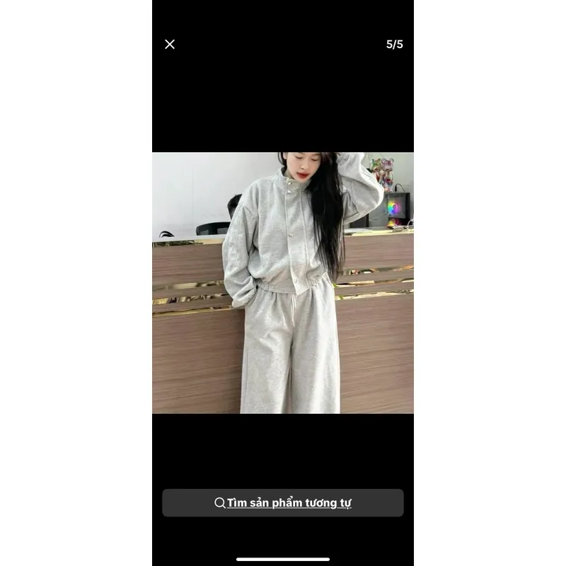 Bộ nỉ kéo khoá 698007