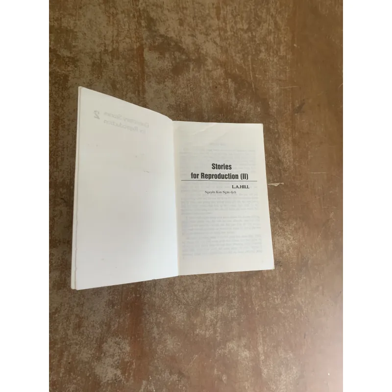 STORIES FOR REPRODUCTION (1,2)- L.A. HILL 763537