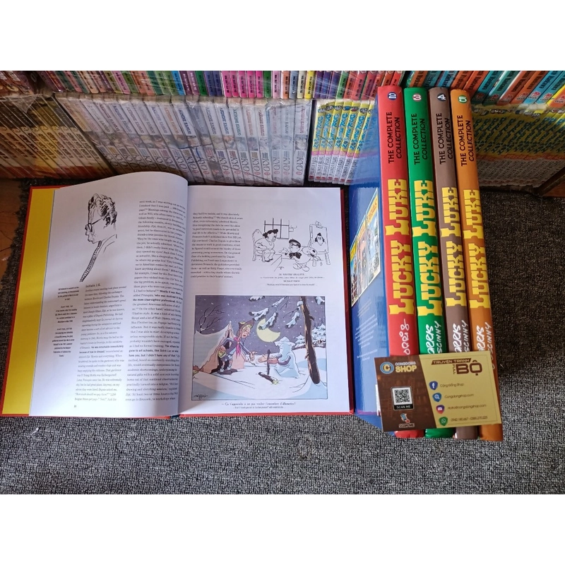 Truyện tranh 100% tiếng anh - Lucky Luke - Tác giả Morris & Goscinny 272907