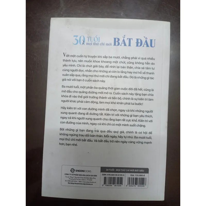 30 tuổi mọi thứ chỉ mới bắt đầu - Lý Thượng Long - Sách cũ 697665