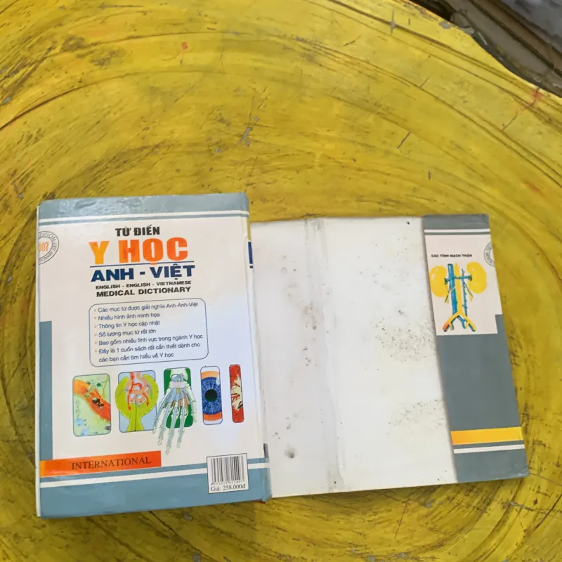 TỪ ĐIỂN Y HỌC ANH - VIỆT  nhà xuất bản từ điển Bách Khoa 790404