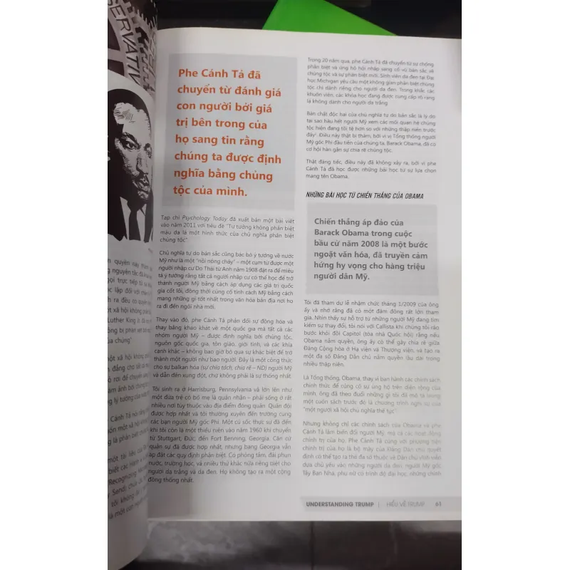 Sách - Hiểu về Trump - Ấn phẩm của TT kinh tế Châu Á - Thái Bình Dương - like new 932584