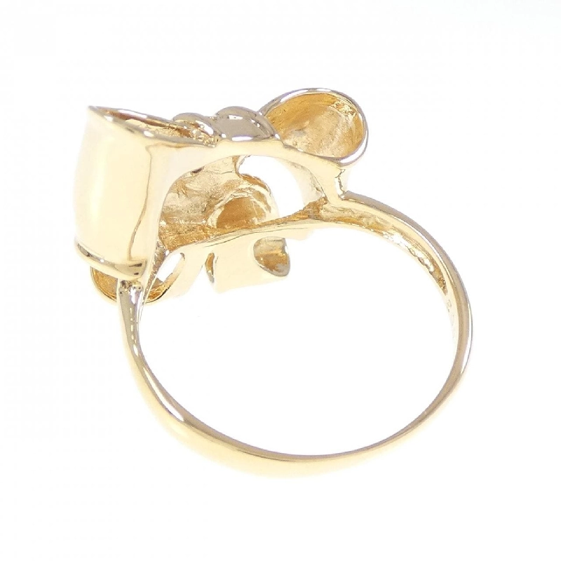 Nhẫn kim cương K18YG hình ruy băng 0.03CT - Hàng hiệu chính hãng 855789