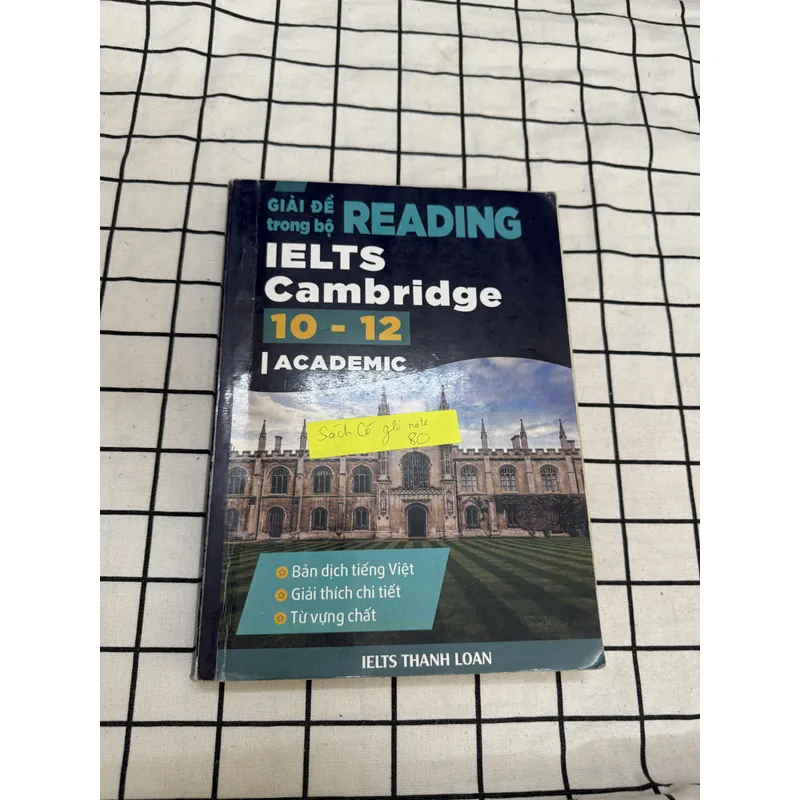 Giải đề trong bộ READING IELTS Cambridge 10-12 656381