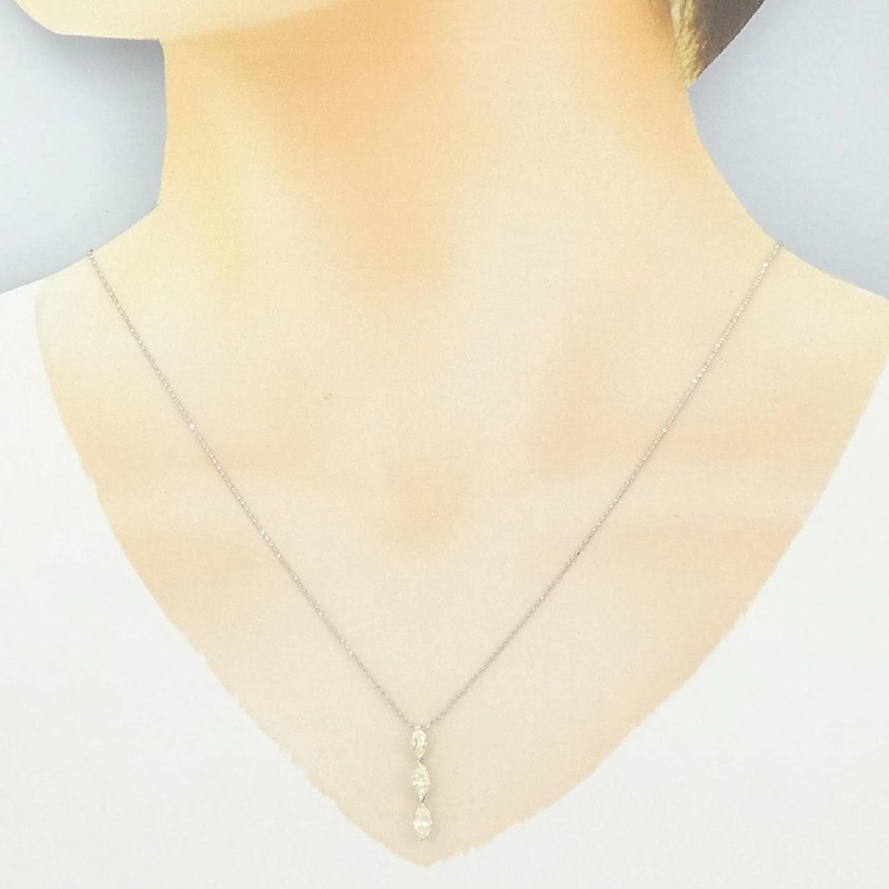 Dây chuyền kim cương PT900/PT850 1.00CT - Hàng hiệu Authentic 859243