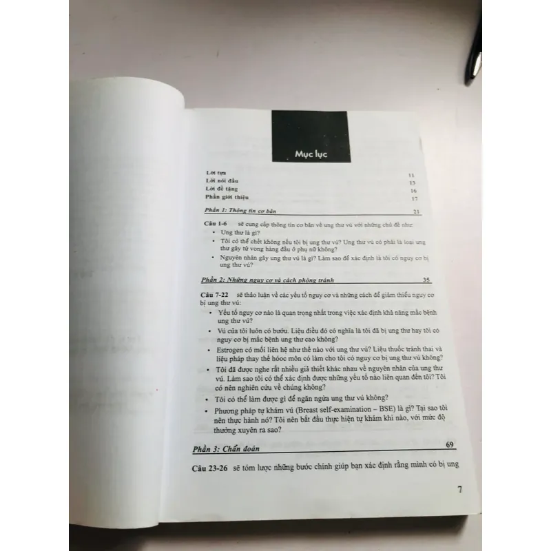 100 CÂU HỎI VỀ UNG THƯ VÚ 553545